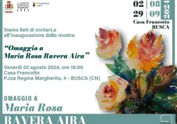 Mostra d’arte dal 2 agosto al 29 settembre con ingresso gratuito